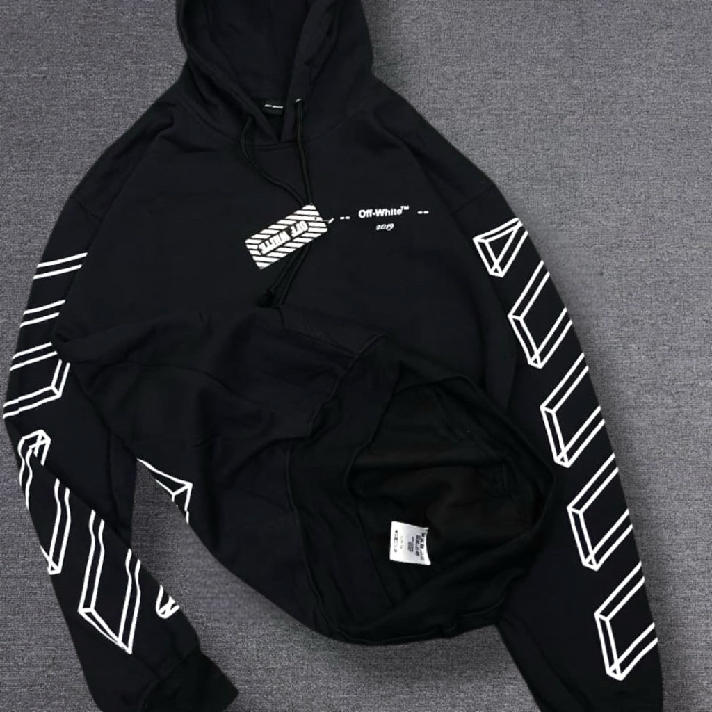 Hoodie off white hodie off white hoodie offwhite jaket offwhite jaket pria katun hangat hoodie pria 
