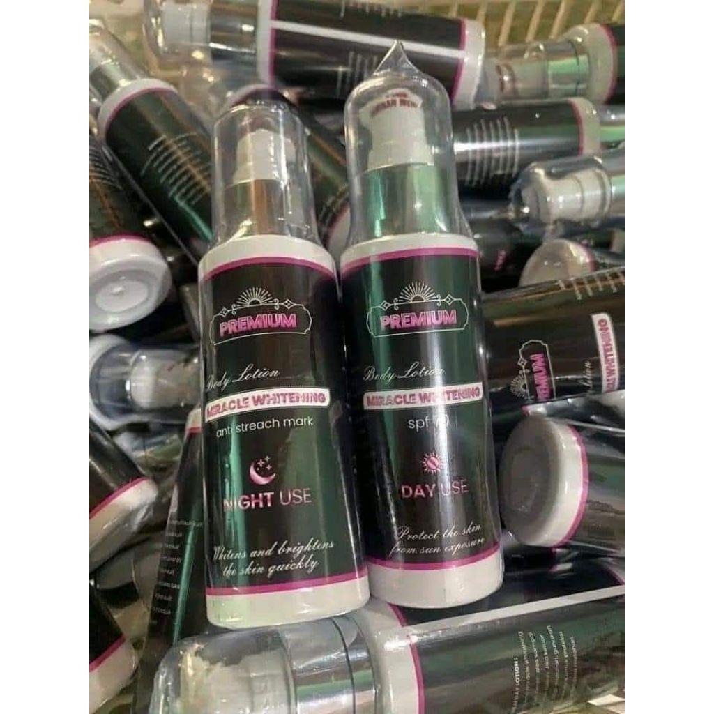 HB PEMUTIH MIRACLE WHITENING AMPUH SEPAKET SIANG+MALAM