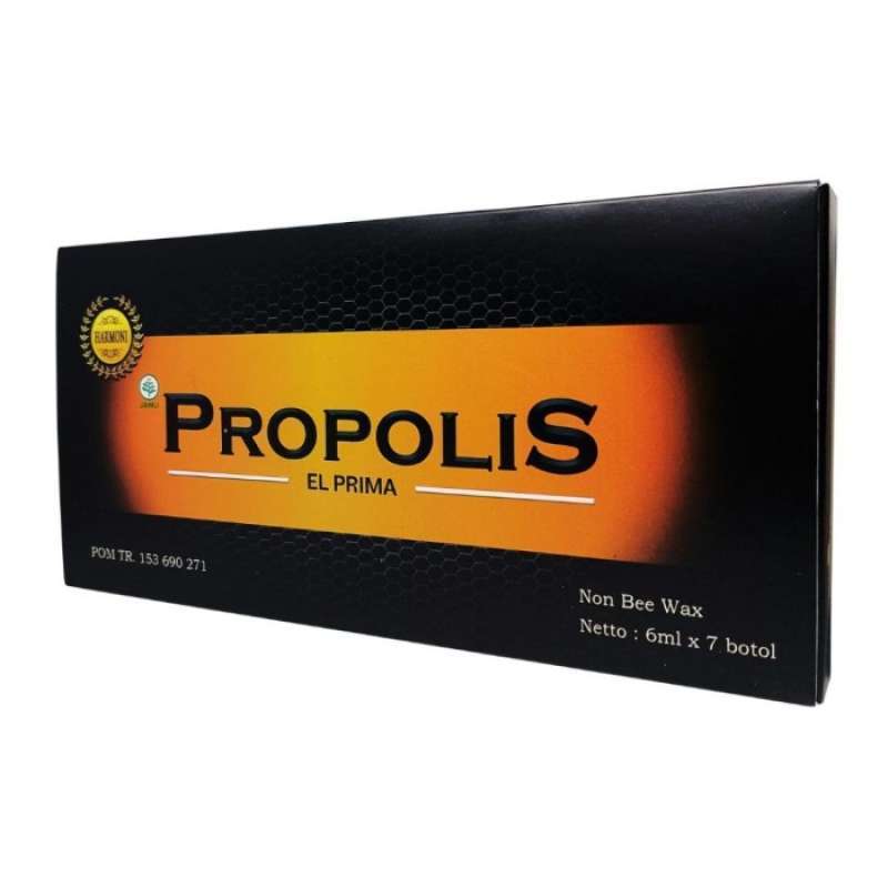 Propolis Brazilian Hitech Nano Harmoni El Prima harga 1box isi 7botol sehat alami kuat tangkal penya