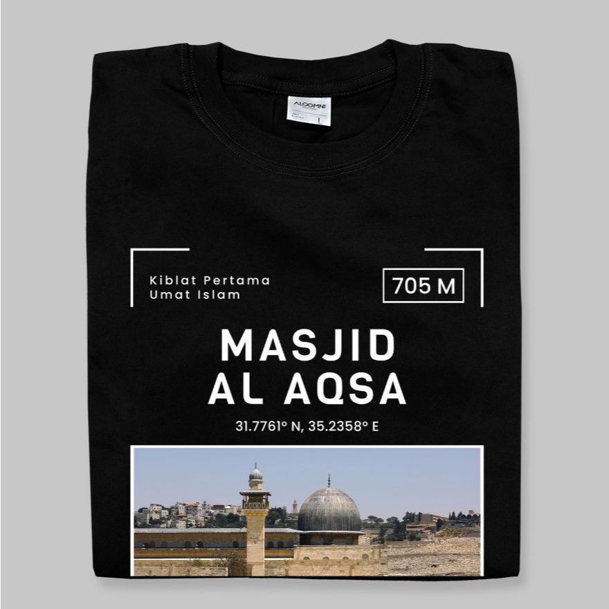 Aloomni Kaos Masjid Al Aqsa