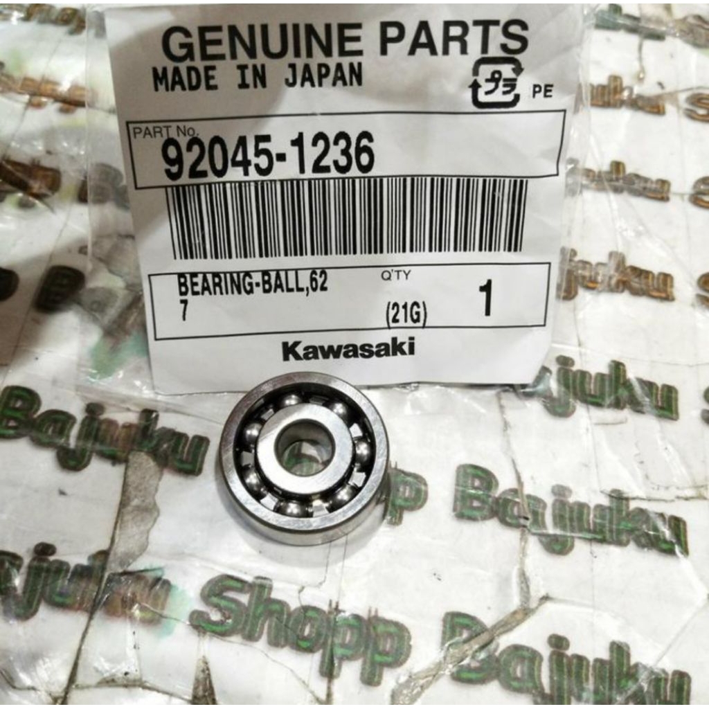 LAHER BEARING 627 STUD KOPLING KLX250