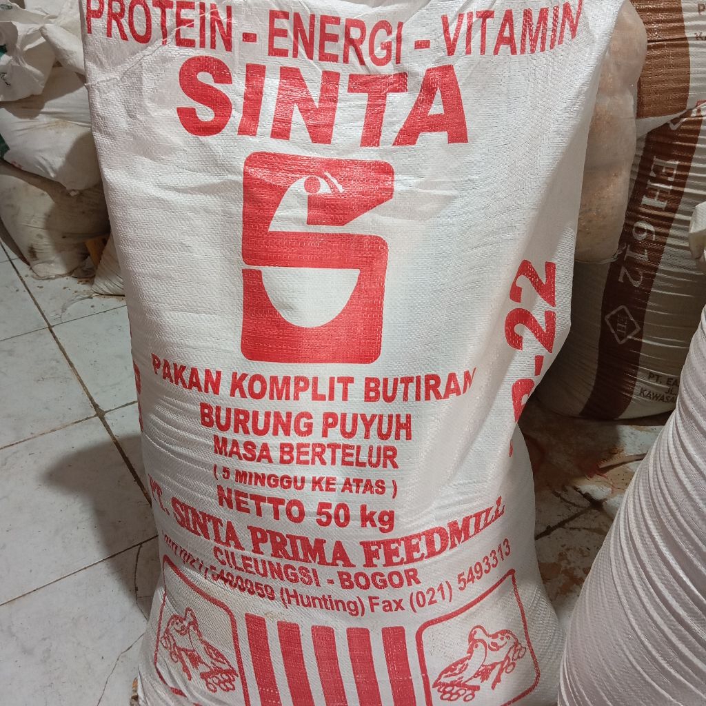 SP22(1KG) PAKAN PUYUH PETELUR- MAKANAN PUYUH PETELUR