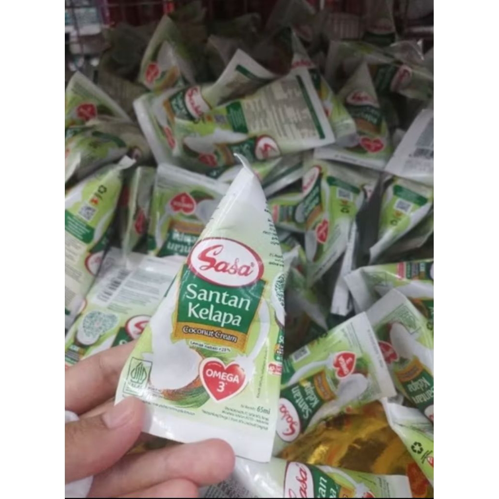 

Sasa Santan kelapa 65ml ( ECER )