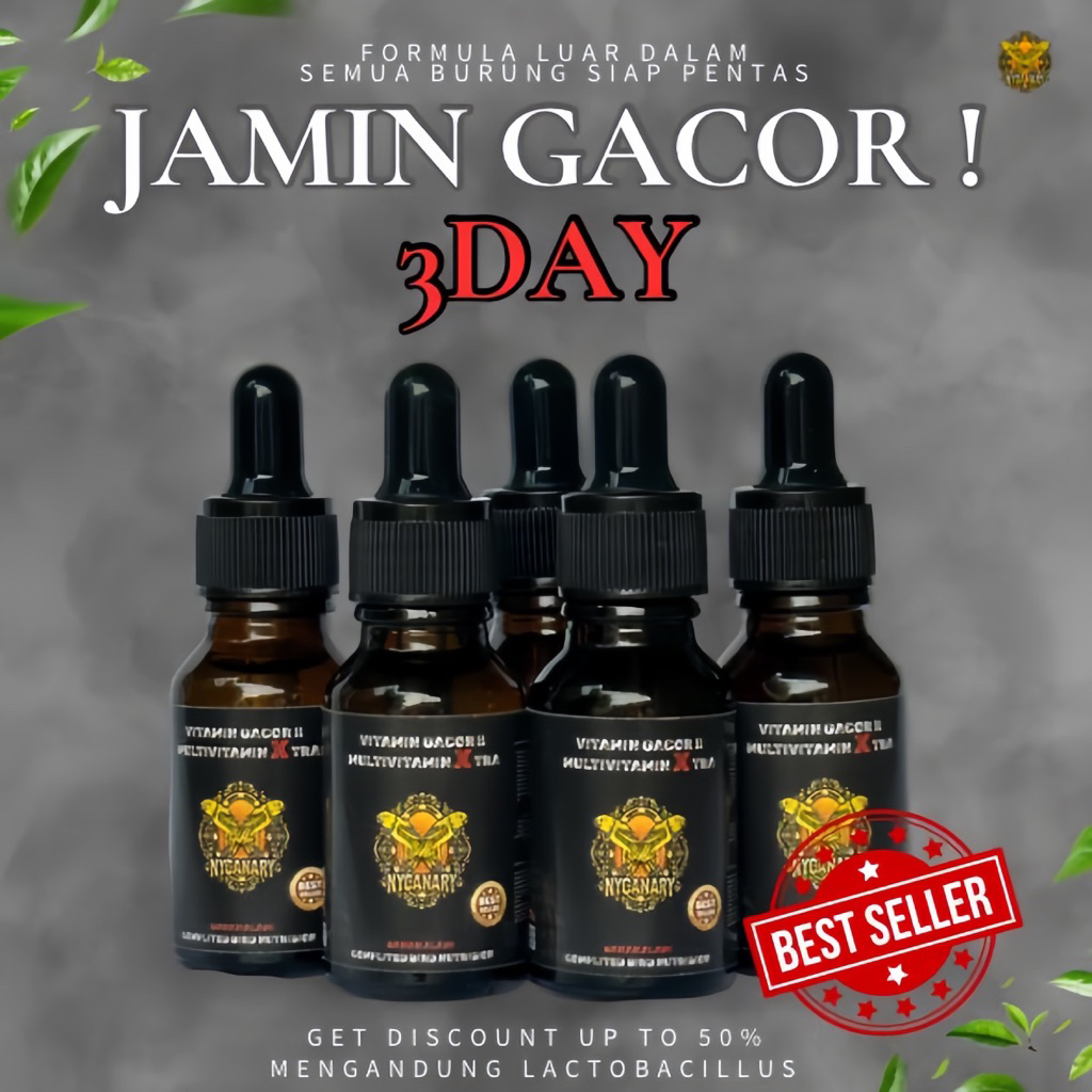 Doping Formula Gacor untuk burung | Vitamin gacor kenari | suplemen sehat kenari dan semua burung