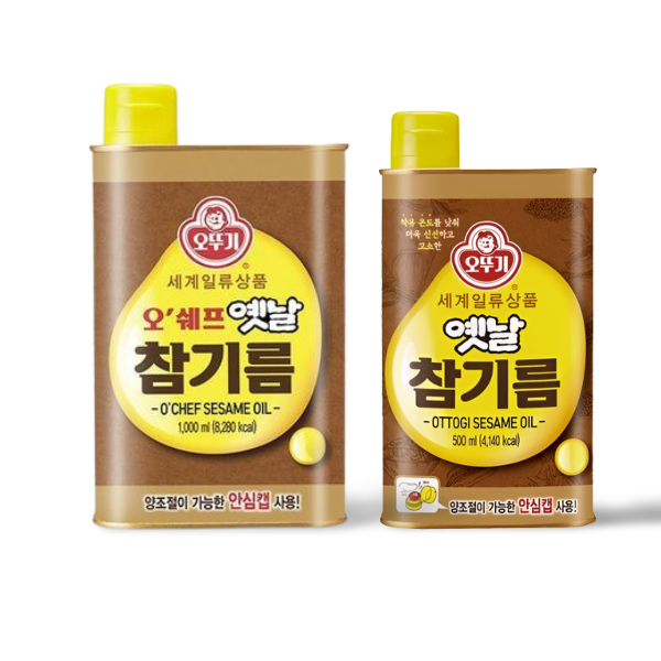 

Ottogi Korean Sesame Oil 500ml & 1L – Minyak Wijen Asli Korea Berbagai Ukuran Made In Korea