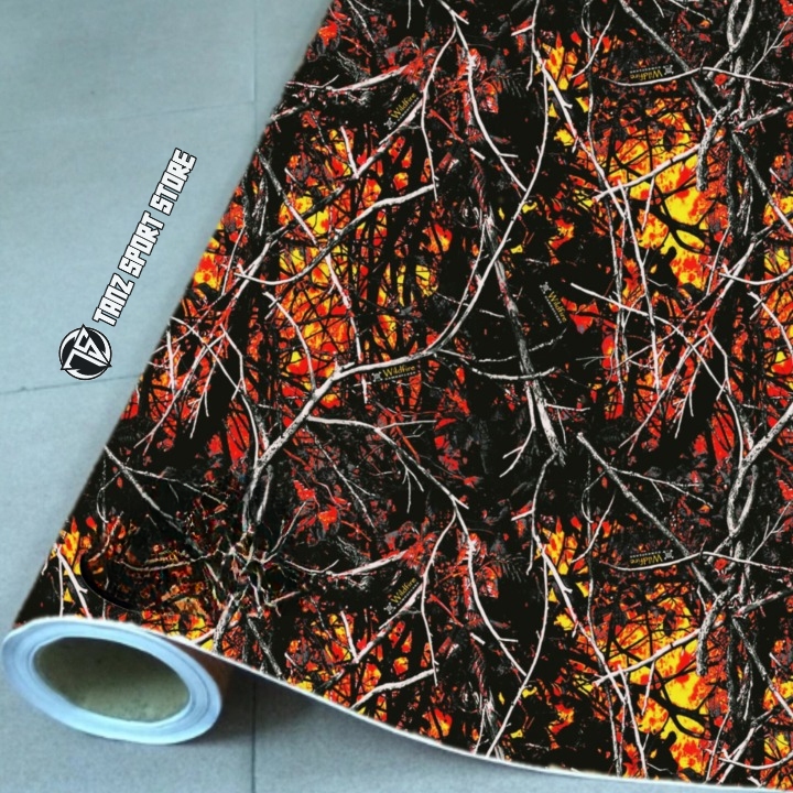 

Stiker camo 25x50cm Wildfire