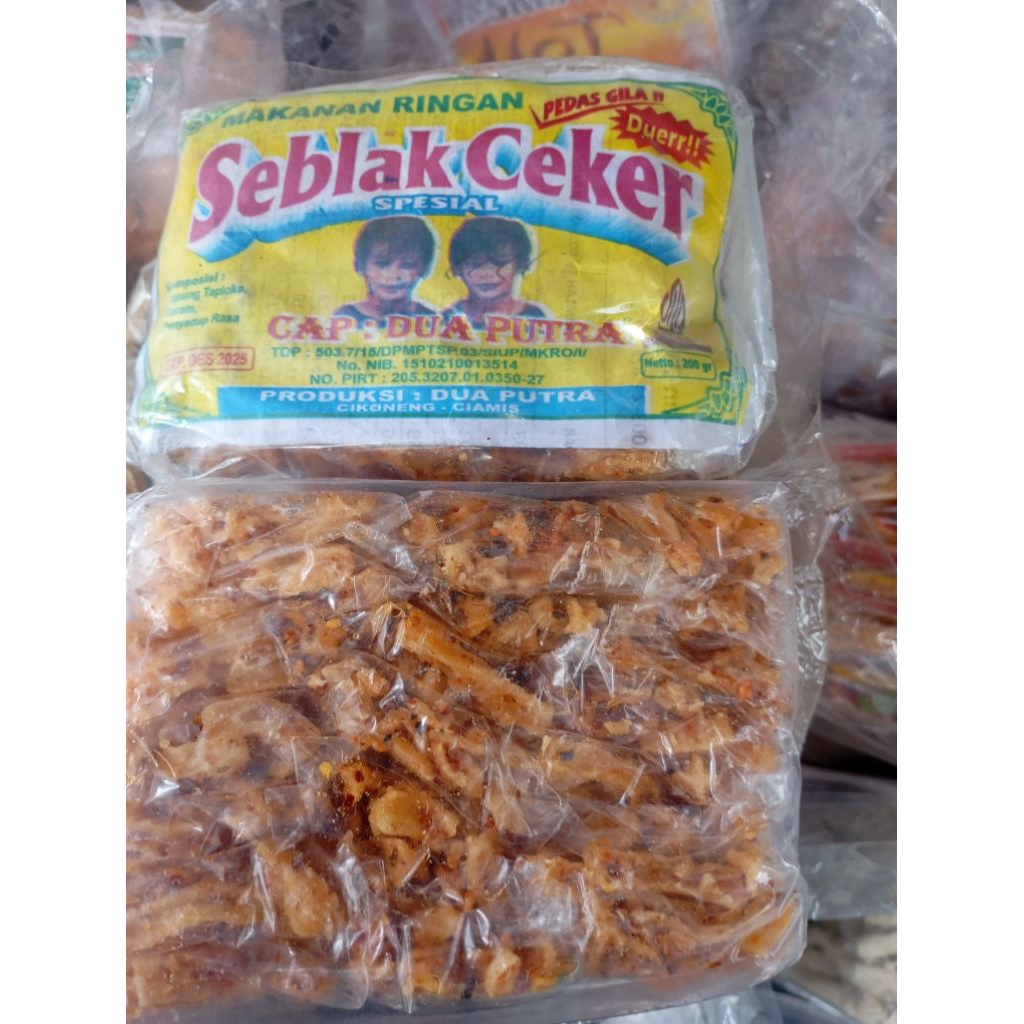 

seblak ceker kemasan super mini