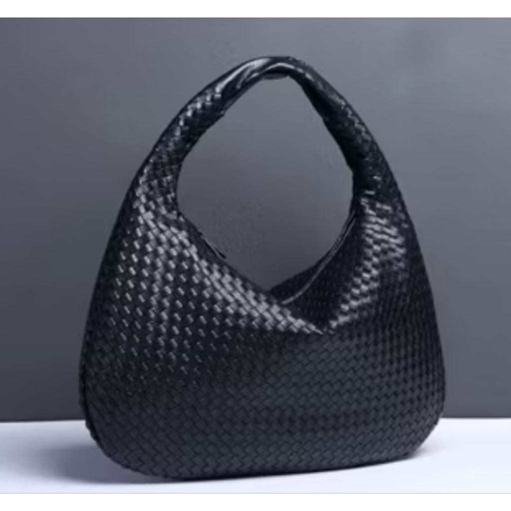 Tas wanita kulit anyam medium #626