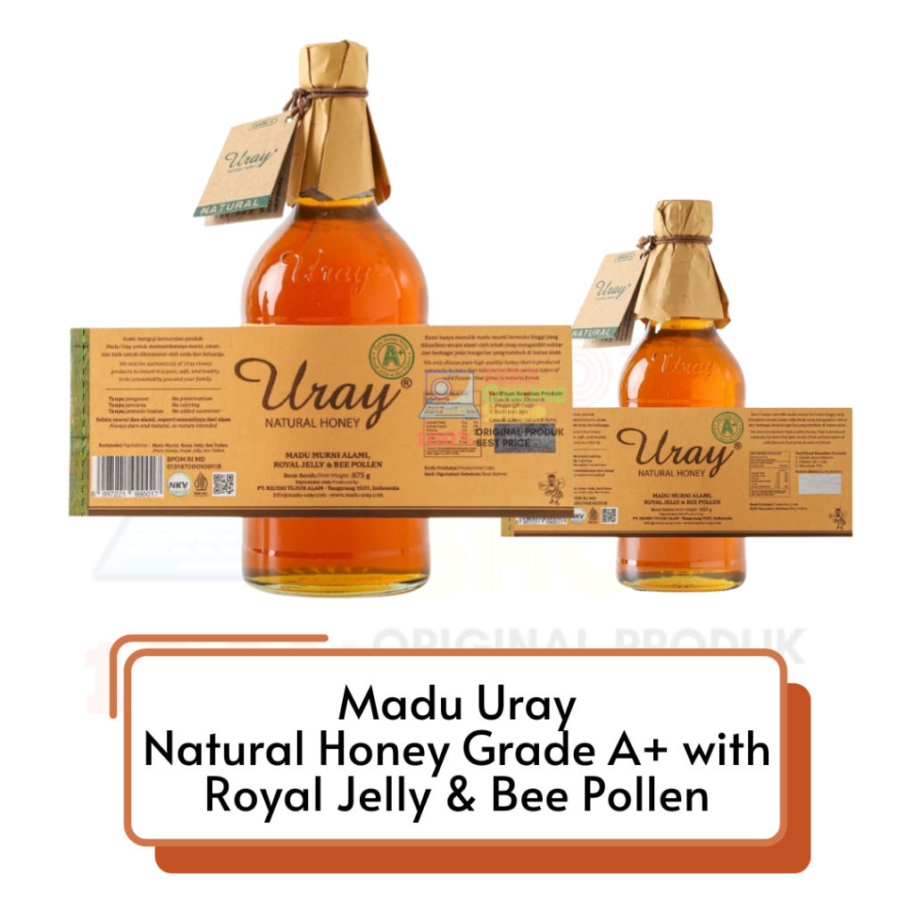 Madu Uray Natural Honey Grade A+