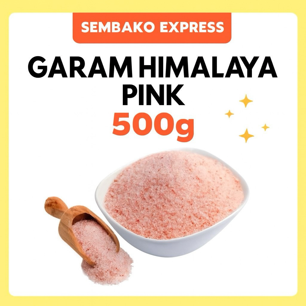 

Garam Himalaya Pink Halus 500g - Sembako Express
