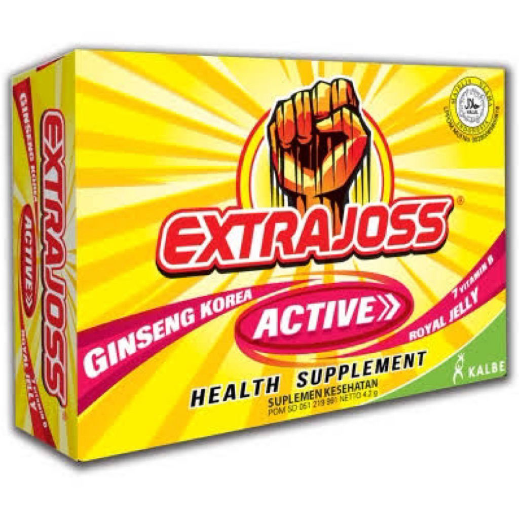 

Extra Joss Active Ginseng Korea 60pcs (5pak)