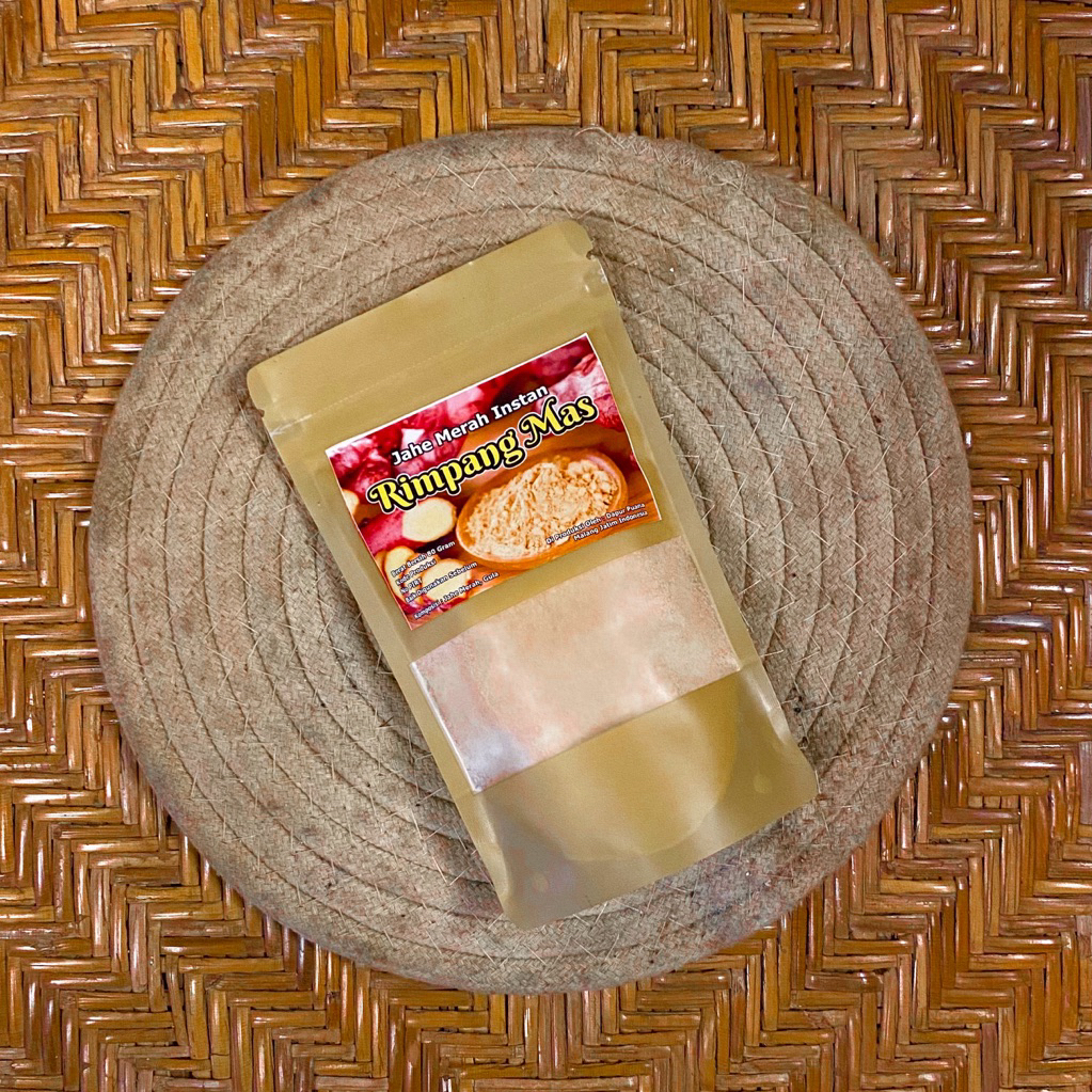 Jahe Merah Instan Siap Seduh Jahe Instan Minuman Kemasan 100 gram