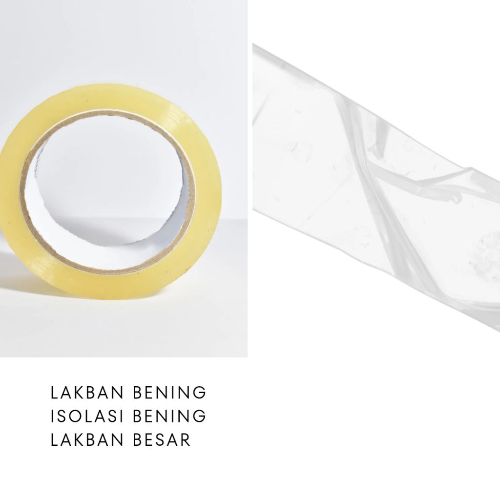 Lakban Bening 48mm x 90 Yard