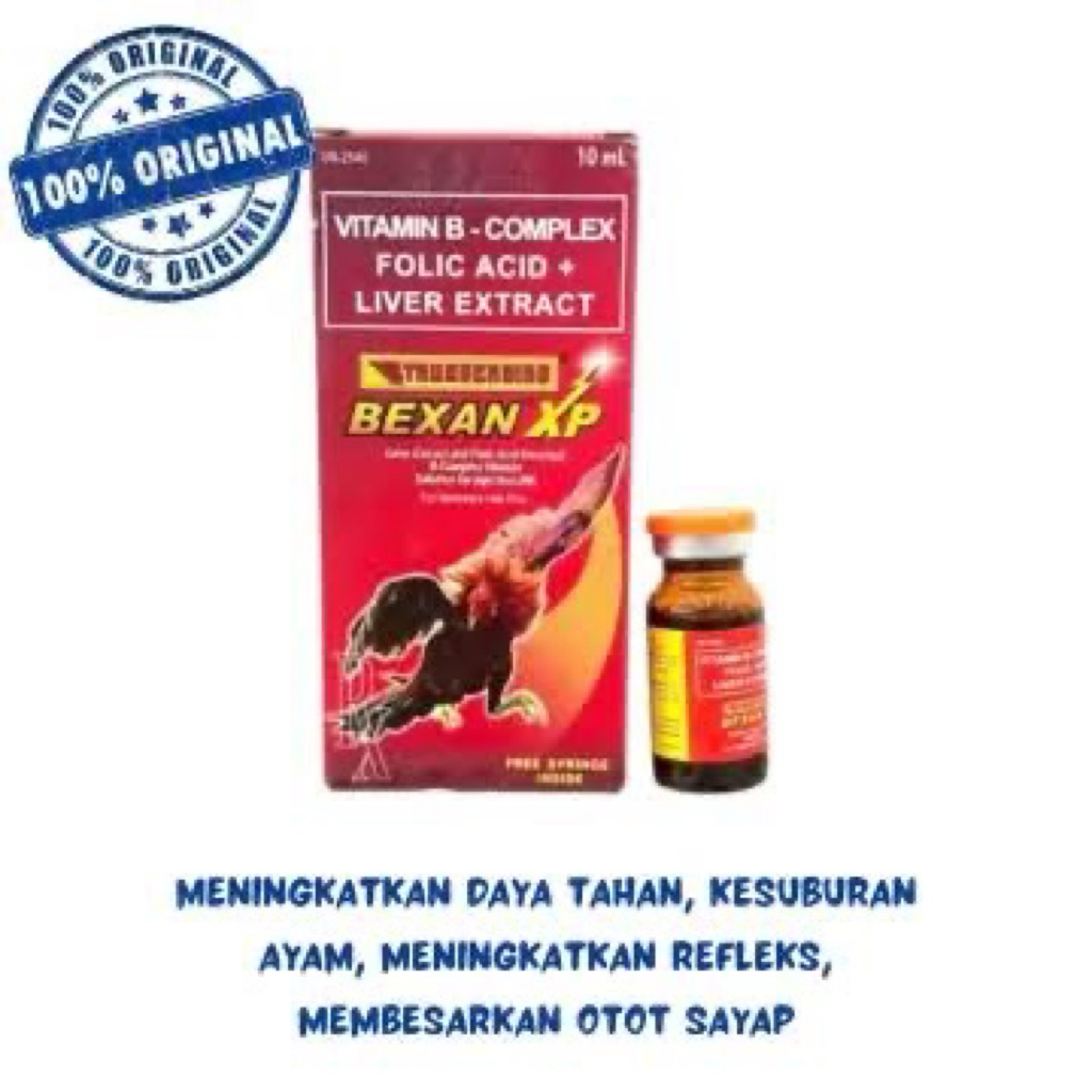 BEXAN XP DOPING AYAM 10 ML