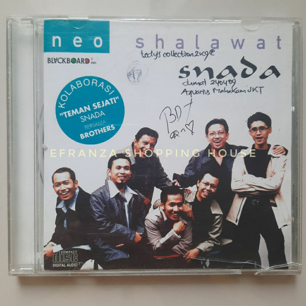 SNADA - NEO SHALAWAT CD (asli dalam keping cakram padat)