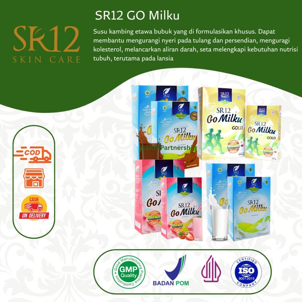 

Go Milku SR12 Halal Susu Kambing Etawa Premium Meningkatkan Kesehatan Imun Aman Bumil Busui Gomilku asli original