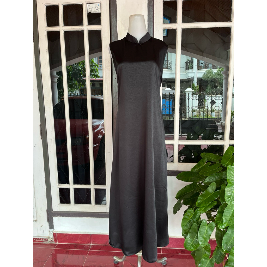 Dalaman Gamis Yukensi Hitam