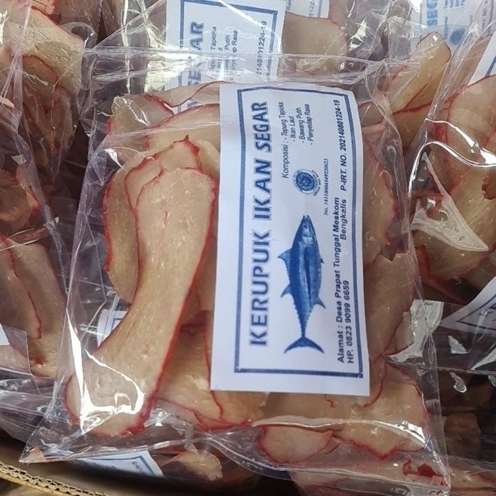 KERUPUK IKAN BENGKALIS KHAS OLE OLE BENGKALIS RIAU
