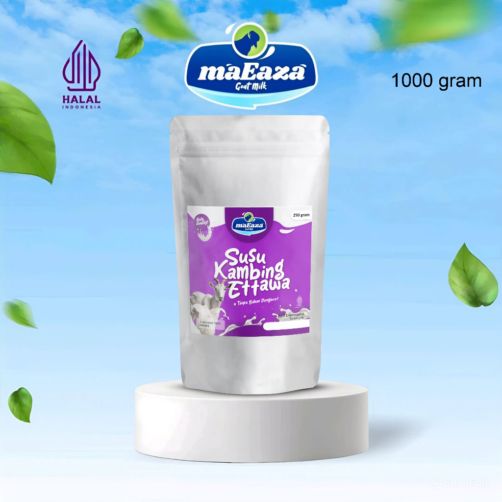 

MaEaza Susu Kambing Original Tanpa Krimer Gula Sedikit