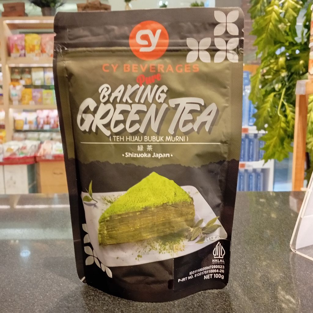 

Baking Green Tea Powder by CY PURE BEVERAGES 100gr