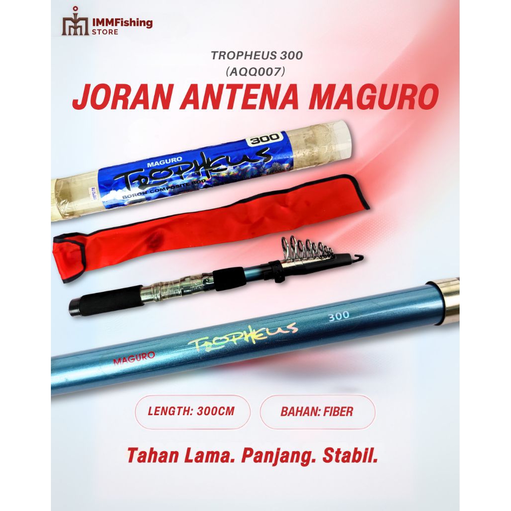 JORAN ANTENA MAGURO TROPHEUS | Tongkat Pancing