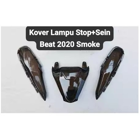 Kover Lampu Stop + Sein Beat 2020 Smoke.