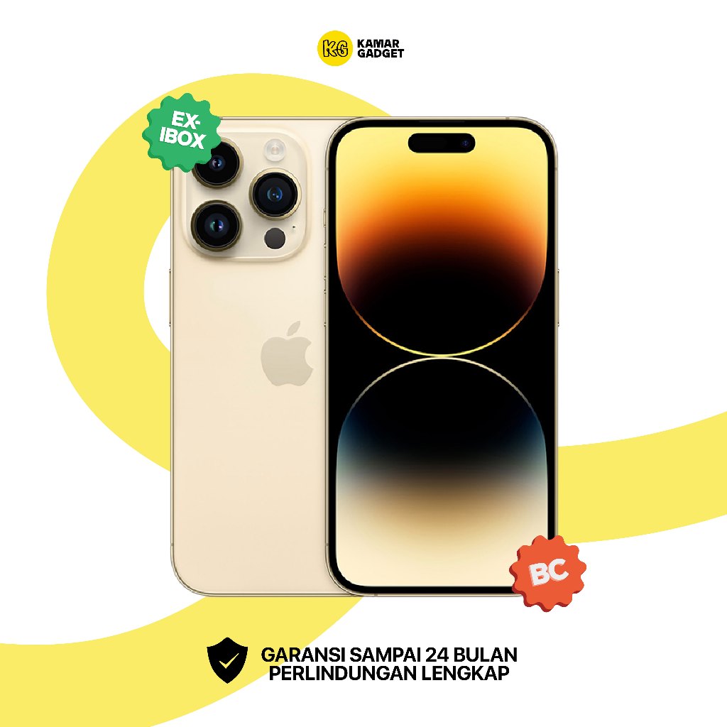 Apple iPhone 14 Pro Max Second 128GB 256GB Fullset Original Garansi Resmi