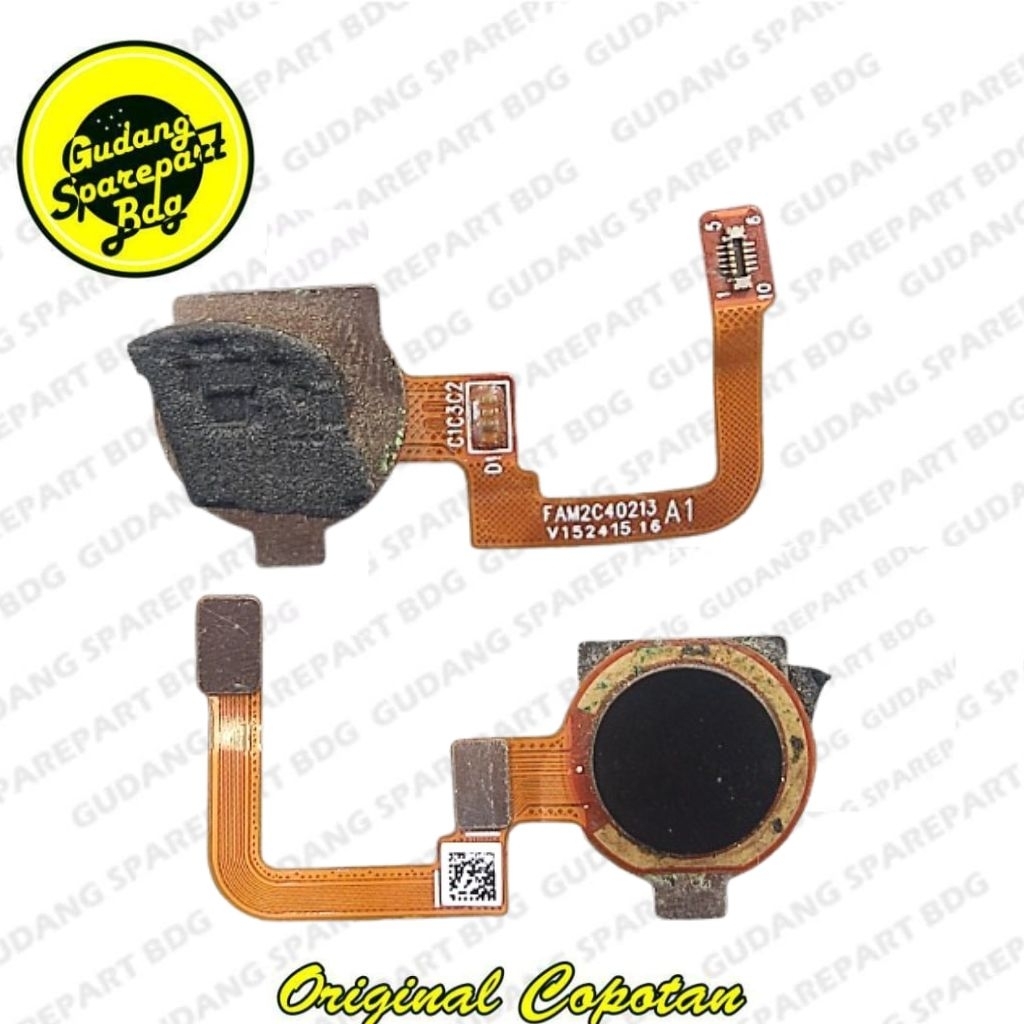 Fingerprint Realme Narzo 50A second copotan