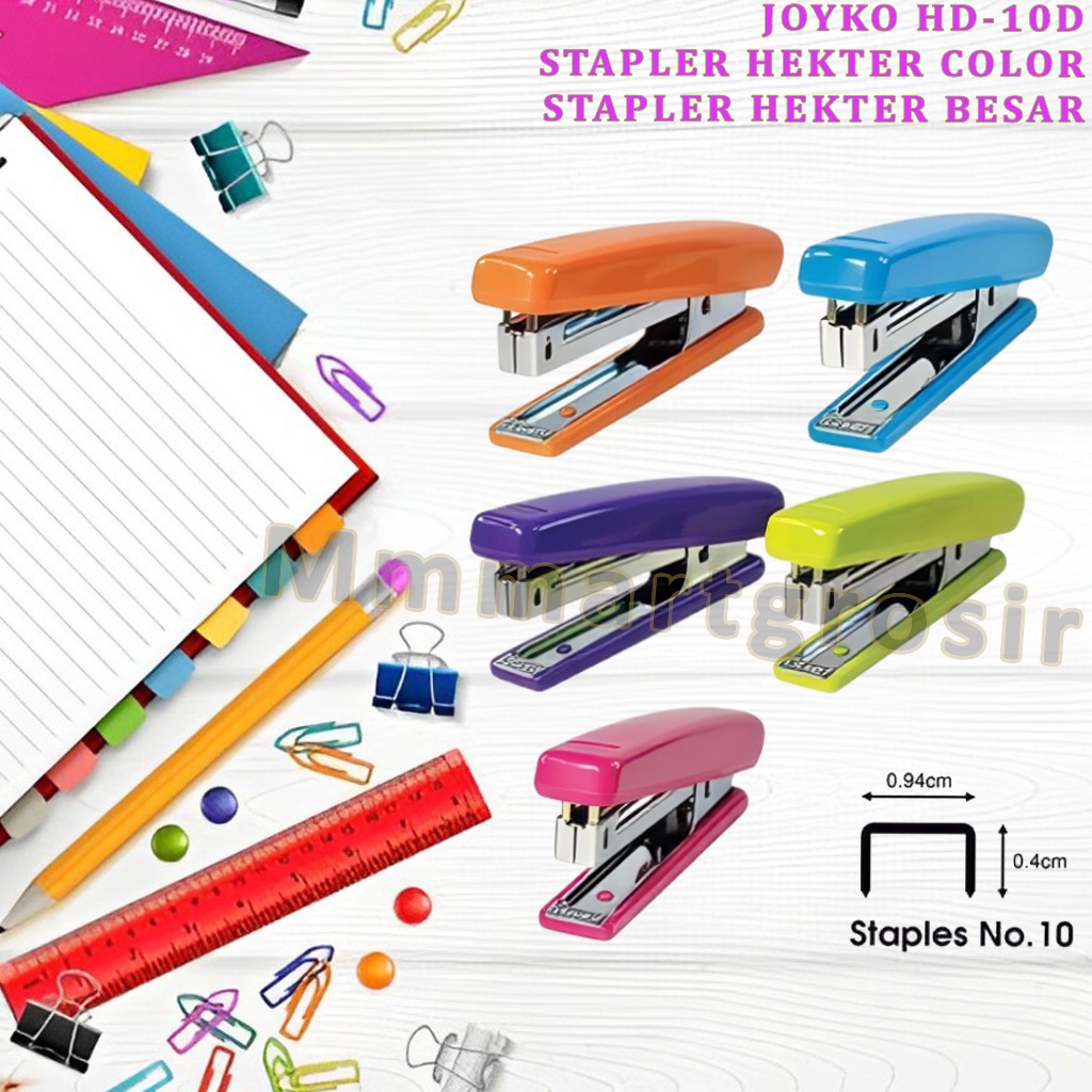

Joyko / Stapler Hekter Besar / Steples Hekter Varian Warna / HD-10D