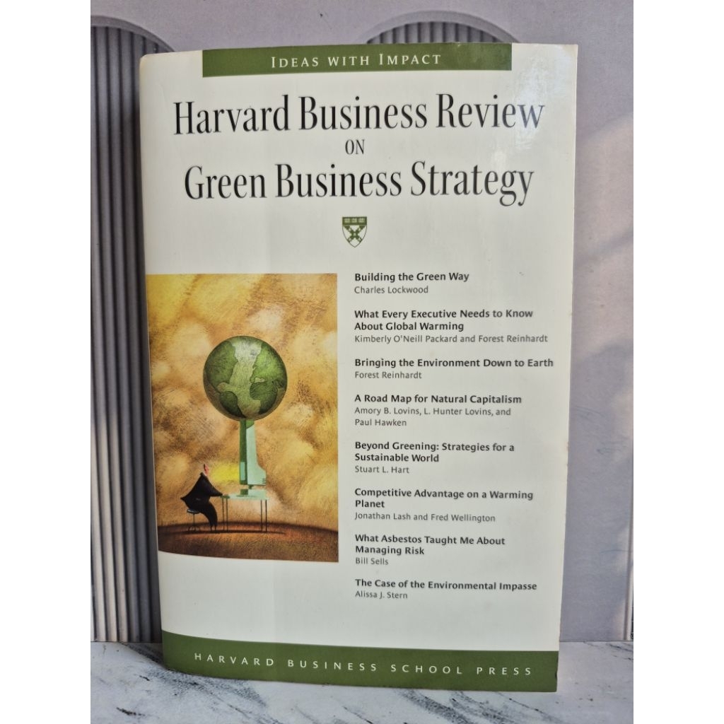 Buku Import Harvard Business Review on Green Business Strategy Second Original