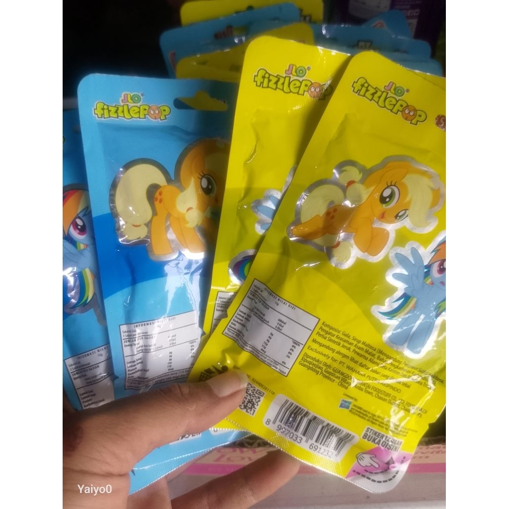 

Permen Jlo Lolipop My little Pony 15gr