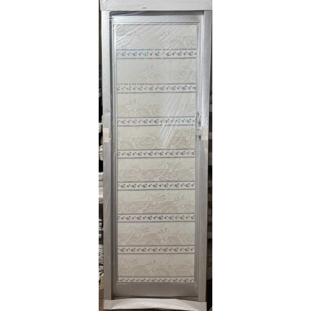 Pintu Kamar Mandi Galvalum Minimalis Premium (Buka Kanan Dan Kiri) (free packing pallet kayu)