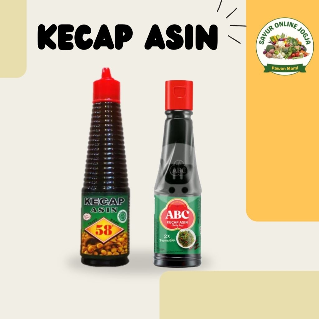 

ABC kecap asin 133ml - PAWON MAMI SAYUR ONLINE JOGJA