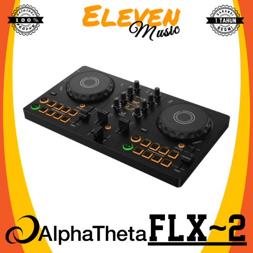 AlphaTheta DDJ-FLX2 Compact 2-channel DJ controller DJ Controller