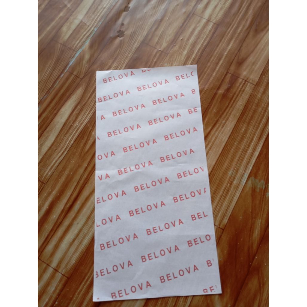 

kertas packing custom teks satuan, kertas paking, kertas peking, kertas tisu, kertas duslak dorslak custom brand/tokomu free desain