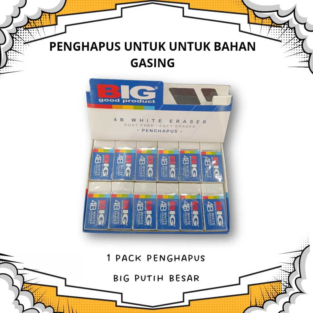 

big penghapus putih besar ER-9241