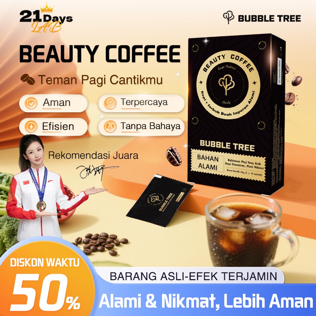 

21Days Coffee Beauty Coffee – Kolagen – Rekomendasi Juara Olimpiade