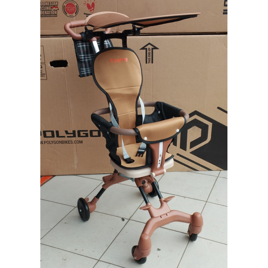 MAGIC STROLLER / KURSI DORONG ANAK / TRIKE EXOTIC ET LW116 / LW132 JOK DIPUTAR KANOPY / TANPA KANOPY
