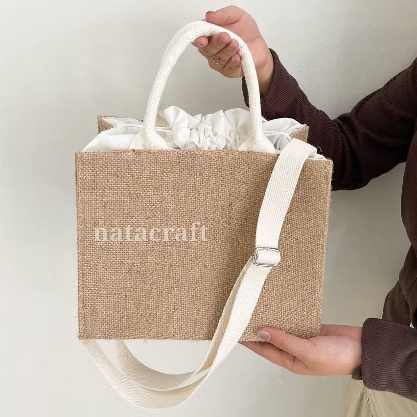 Natacraft-Tas Goni Serut Tas Hampers Goni Premium Tas multifungsi