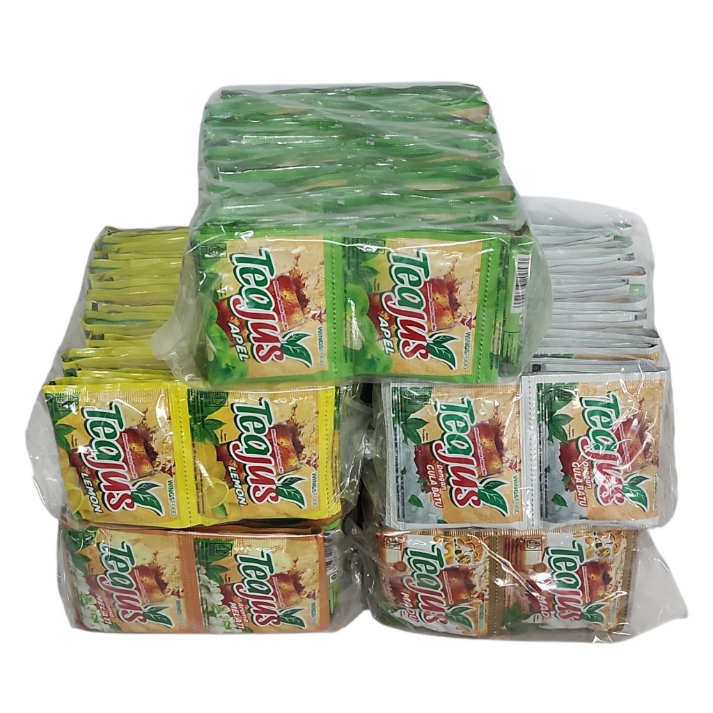 

Tea Jus Renceng - Minuman Teh Serbuk Instant PACK - Netto 6 Renceng x 8 gr