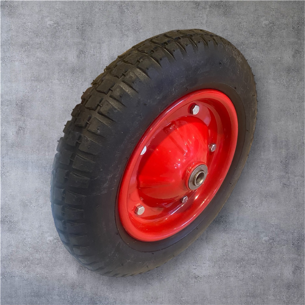 roda gerobak sorong HD full karet - roda gerobak karet pasir - roda arco