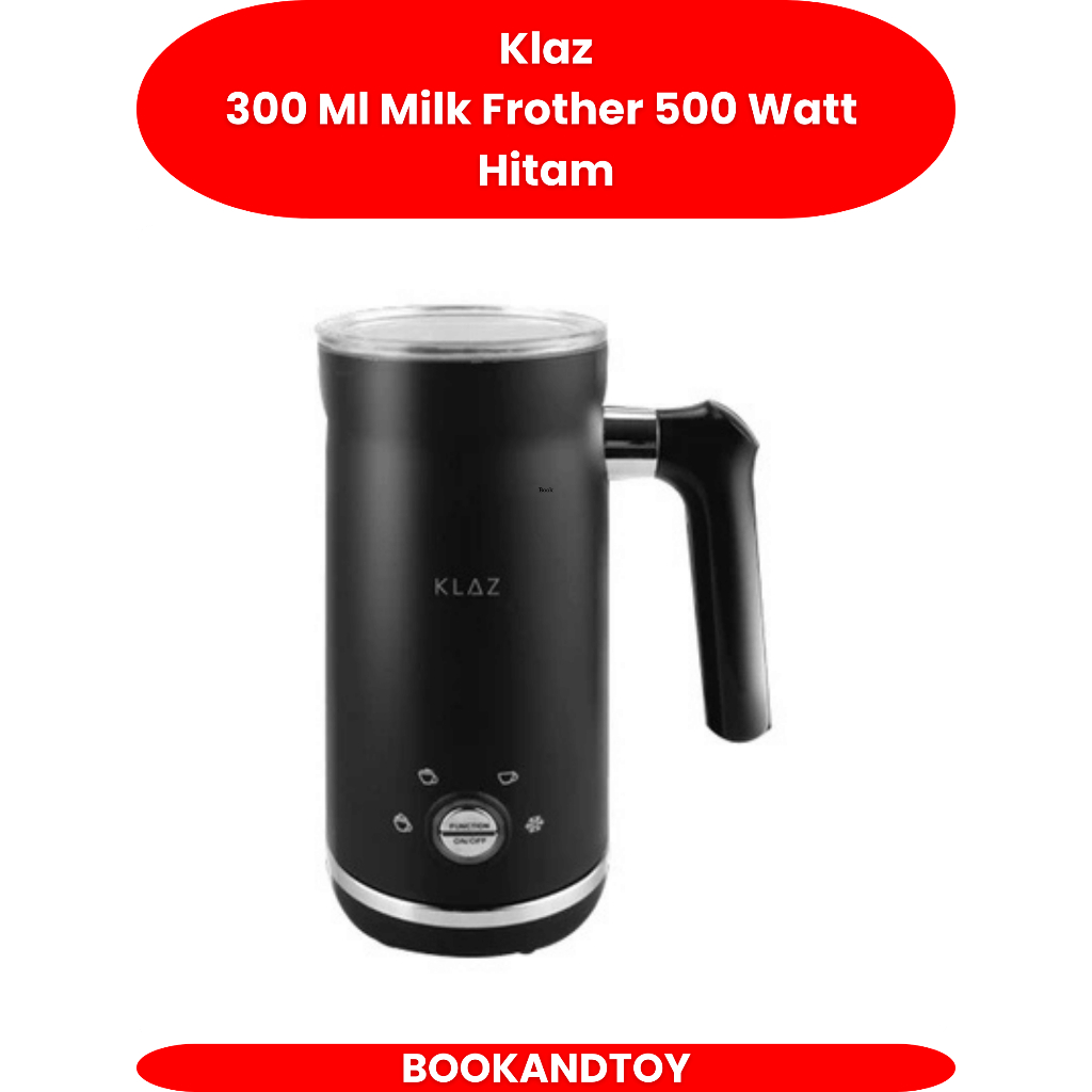 Klaz Klaz 300 ml Milk Frother 500 watt Pembuat Busa Susu