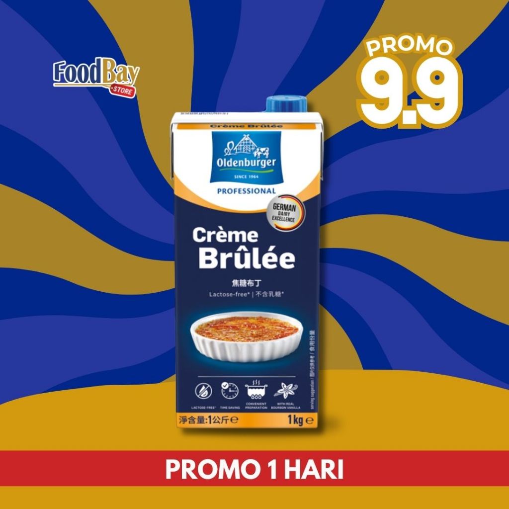 

Oldenburger Crème brulee / Creme Brulee oldenburger krimbrule 1 ltr