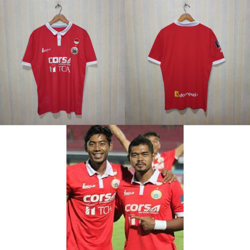 Jersey Persija Home 2015 Piala Presiden GO Size XL Local