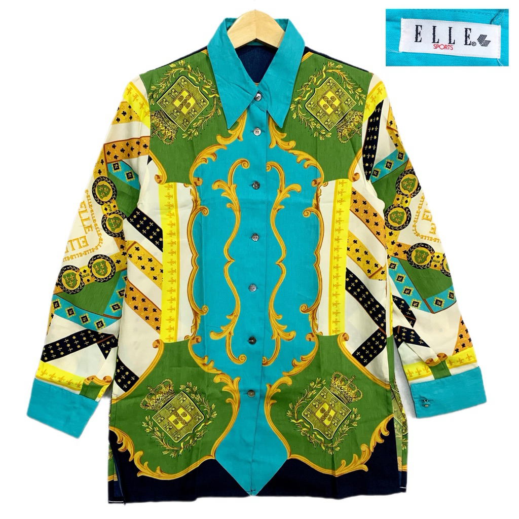 kode A582 kemeja vintage size s lokal Kemeja vintage kemeja mewah kemeja sultan kemeja silk kemeja p