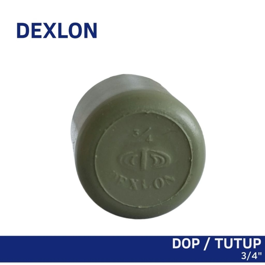 DOP/CAP PVC uk 3/4" DEXLON