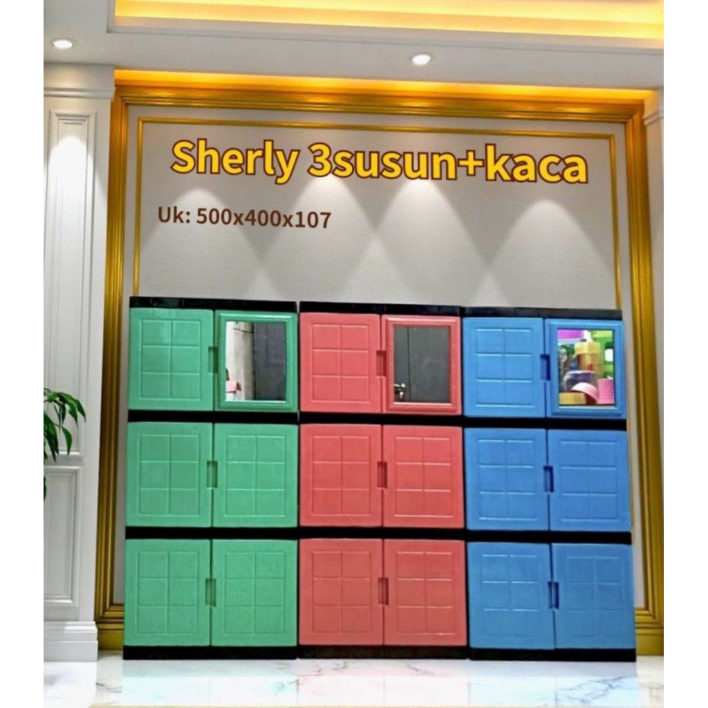 POL - Lemari Plastik Jumbo 3 - 4 Susun