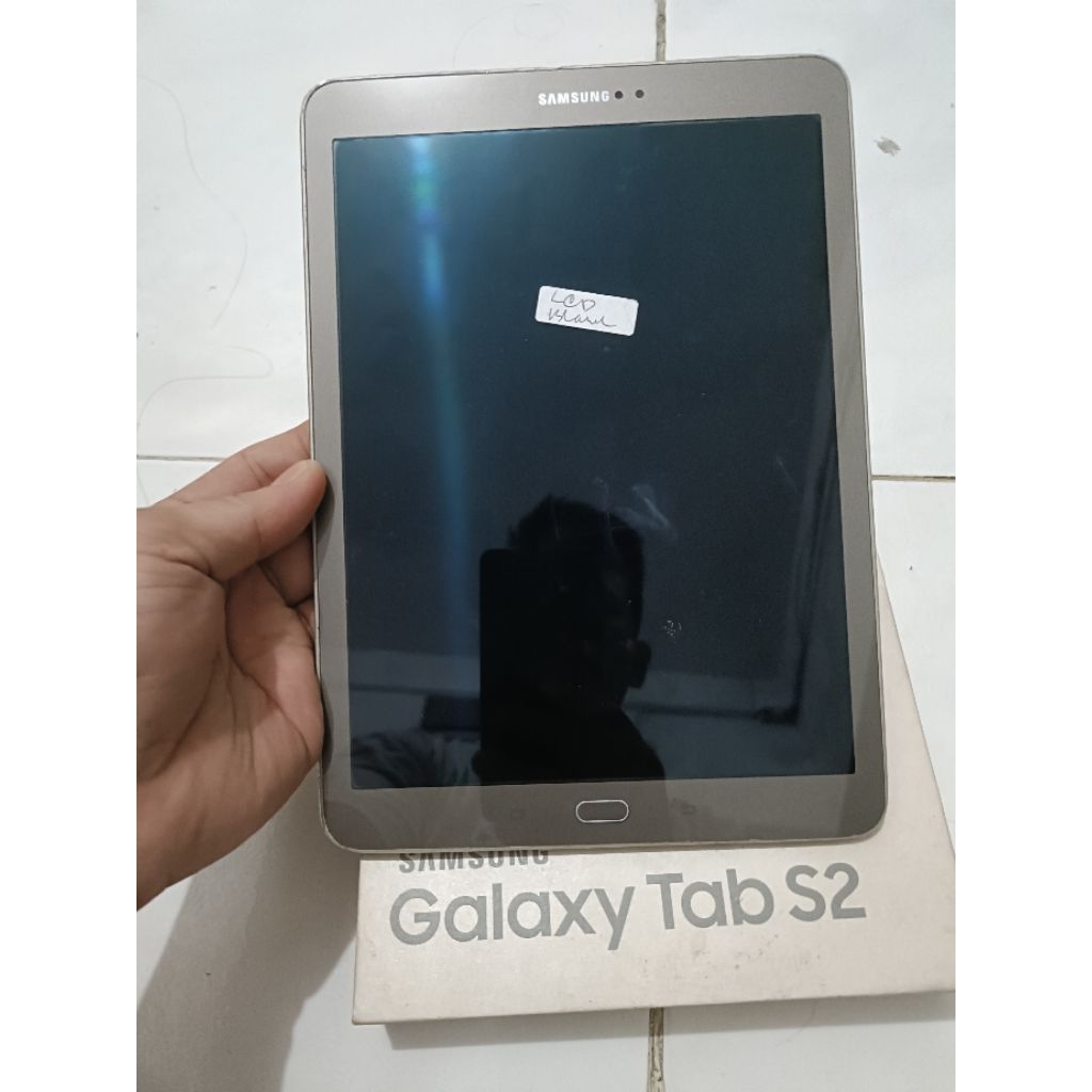Samsung Tab S2 9.7" unit+dus resmi sein Mesin Normal Minus Lcd Blank
