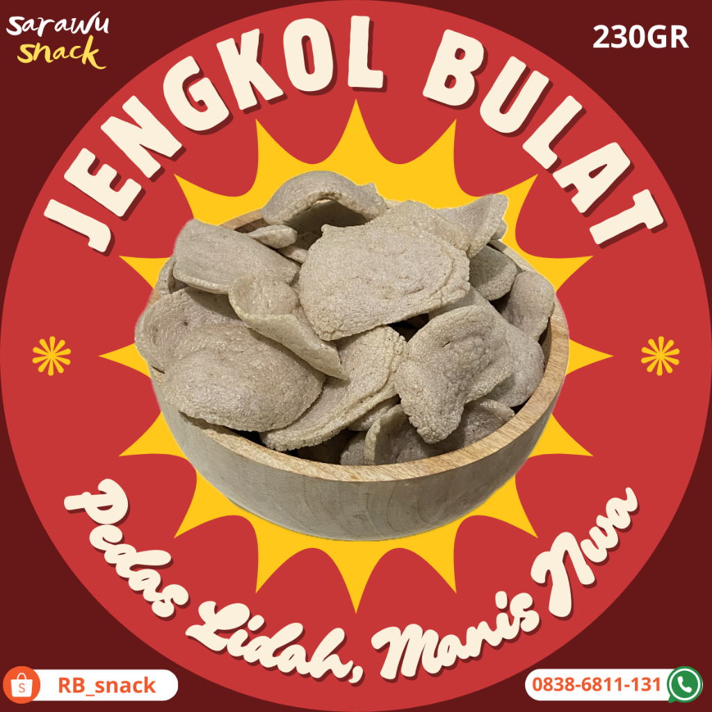 

KERUPUK JENGKOL GURIH MURAH 250 gram