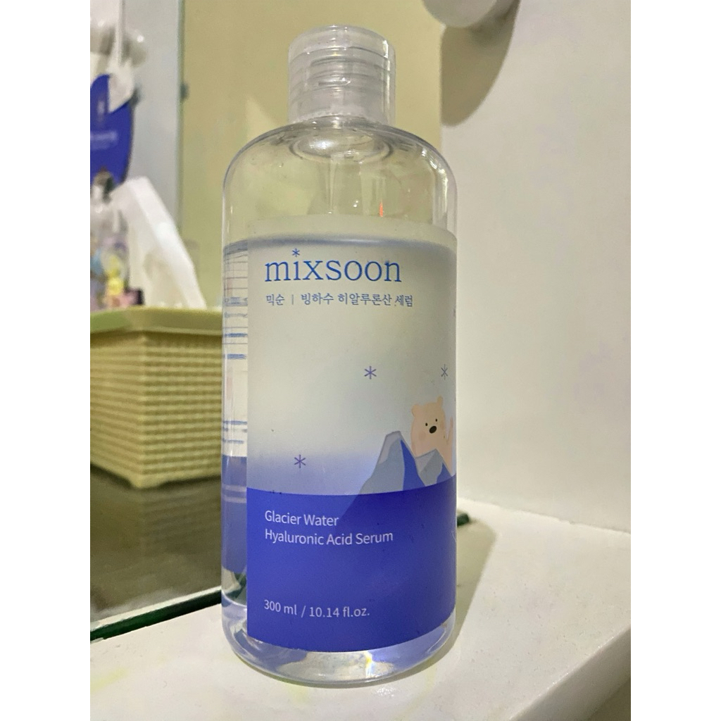Mixsoon Glacier Water Hyaluronic Acid Serum / bisa dijadikan toner (isi 80%)